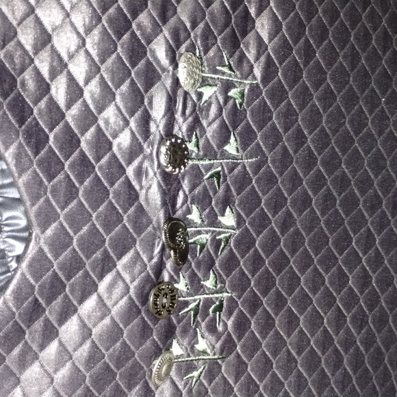 Chocolate Soup Matching Metallic Gray Top and  Skirt Set - Picture 7 of 7